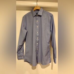 Proper Cloth Merino Wool Classic Button Up Long-Sleeve Dress Shirt